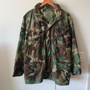 Vintage Military Camo Jacket